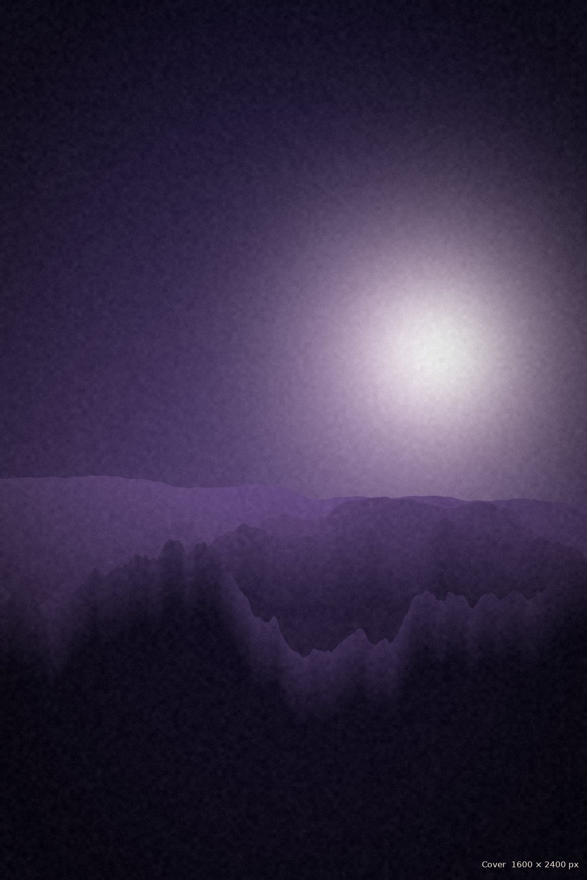 Series cover, book two, in violet and rose